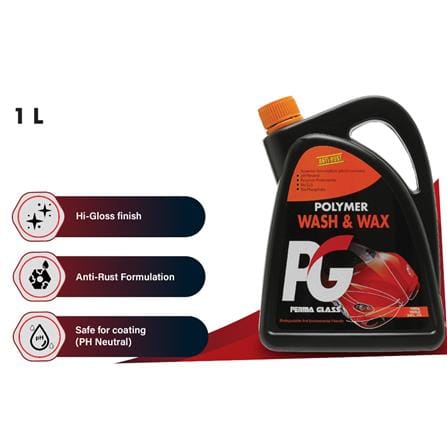 PG POLYMER WASH & WAX 1000ml (AUTO PAINT CARE)