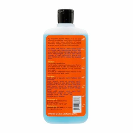 PG WINDSCREEN WASHER ADDITIVE 240ml (AUTO PAINT CARE)