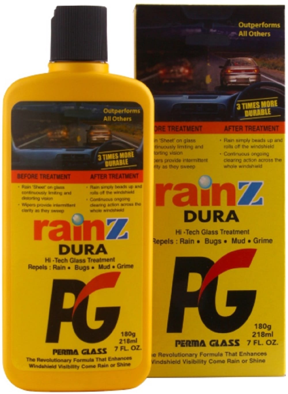 PG RAIN-Z DURA 218ml (AUTO PAINT CARE)