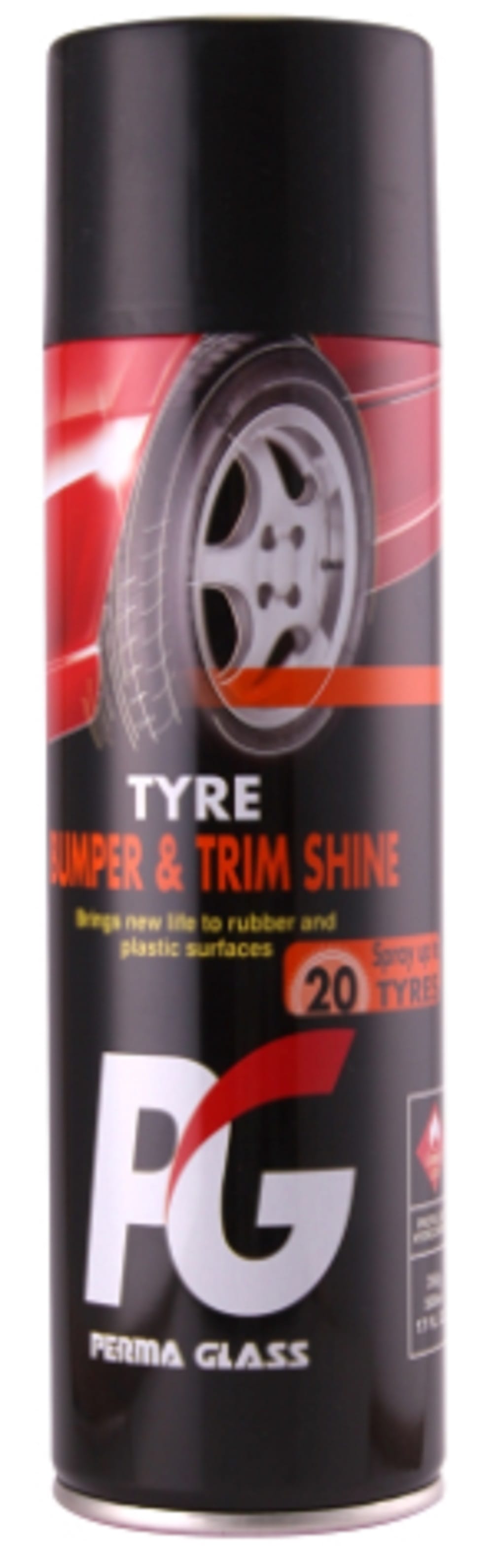 PG TYRE BUMPER & TYRE SHINE 350g (AUTO PAINT CARE)