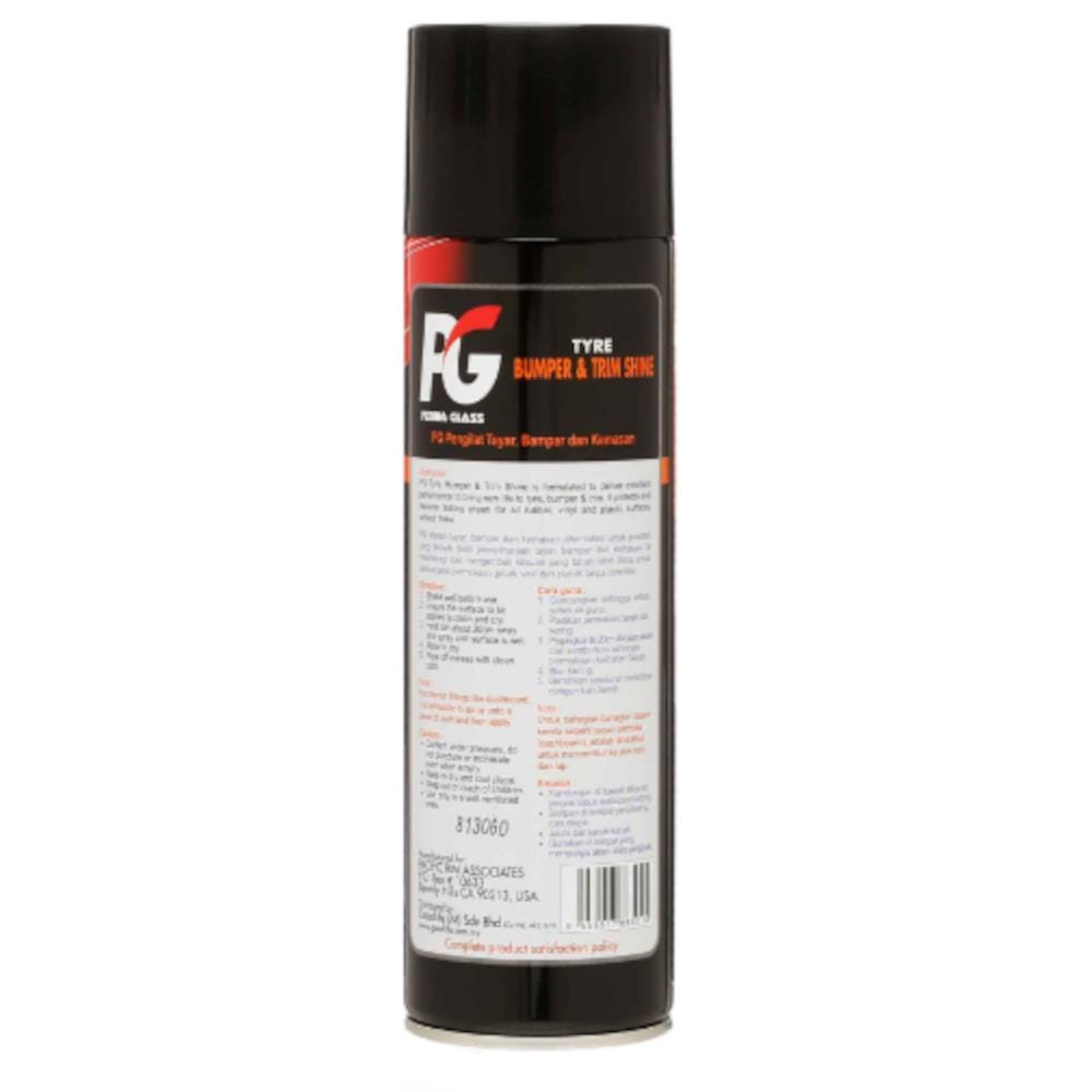 PG TYRE BUMPER & TYRE SHINE 350g (AUTO PAINT CARE)