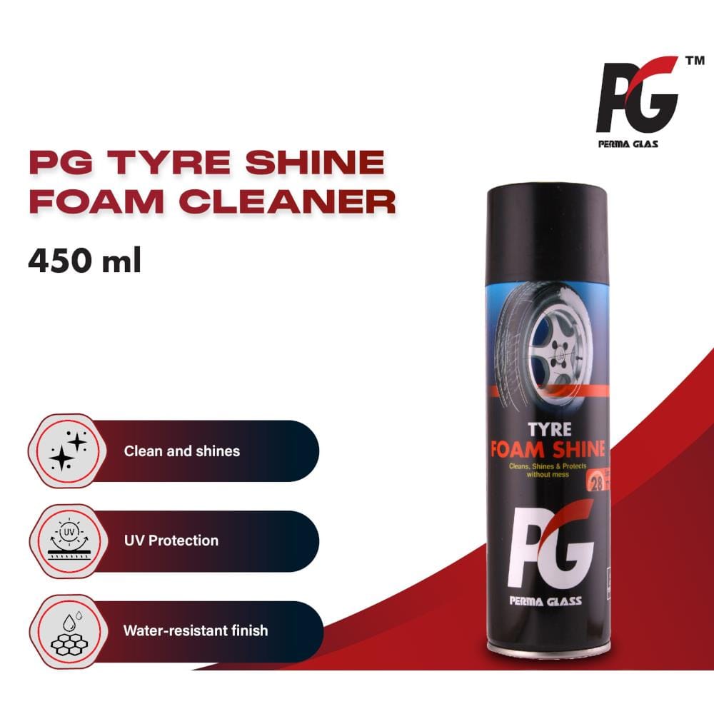 PG TYRE SHINE FOAM CLEANER 450 g (AUTO PAINT CARE)
