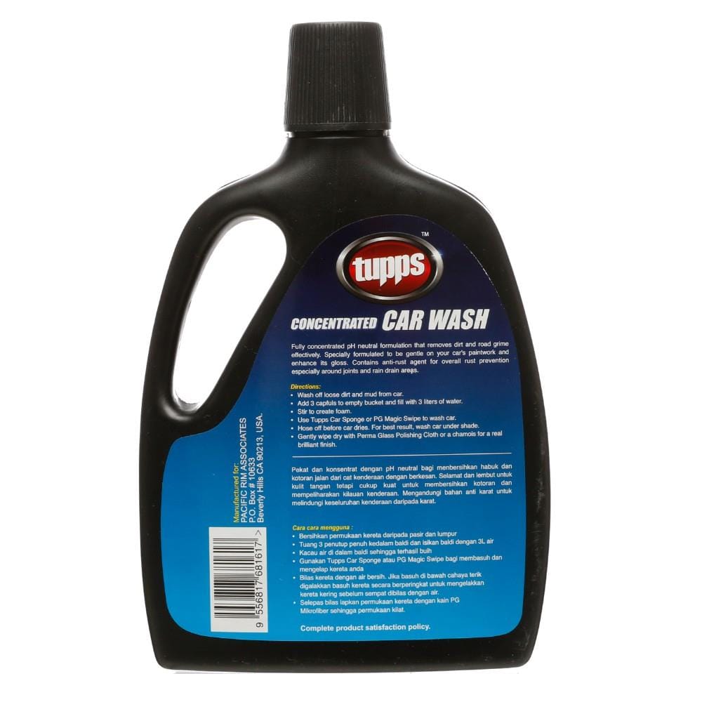 TUPPS CONCENTRATED CAR WASH  2000ml (AUTO PAINT CARE)