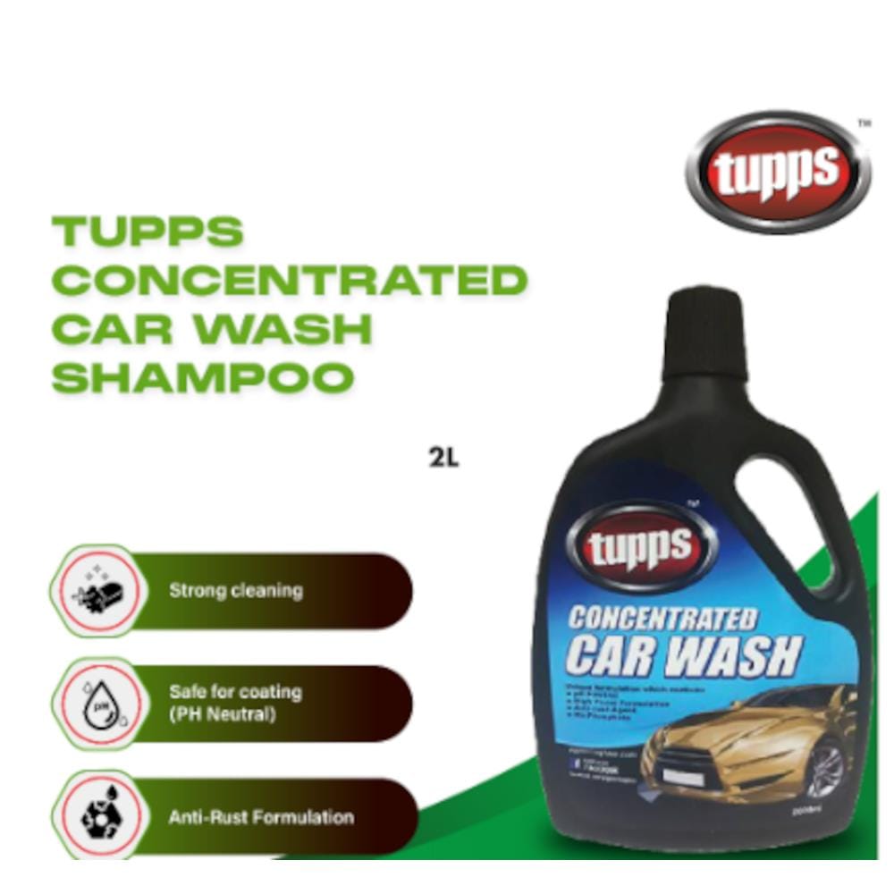 TUPPS CONCENTRATED CAR WASH  2000ml (AUTO PAINT CARE)