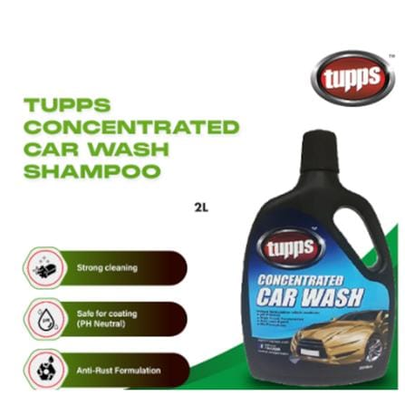 TUPPS CONCENTRATED CAR WASH  2000ml (AUTO PAINT CARE)