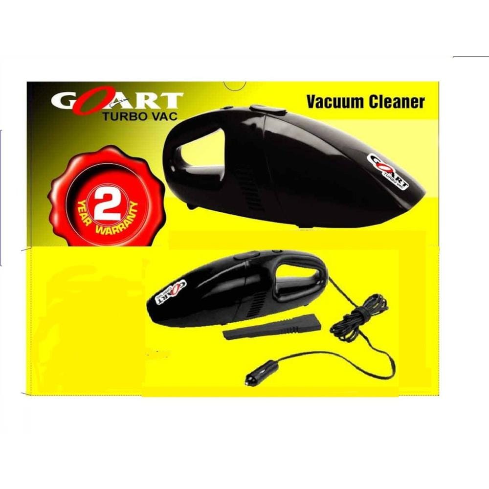 GO ART TURBO HANDHELD CAR CLEANING VACUUM VAC12VAA008