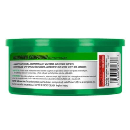 TURTLE WAX RUBBING COMPOUND HEAVY DUTY CLEANER 298G TWT230 A