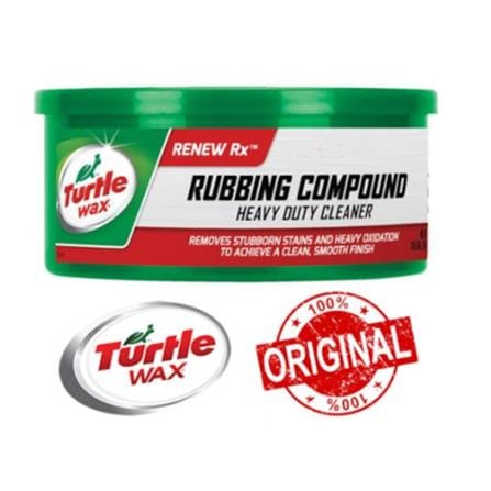 TURTLE WAX RUBBING COMPOUND HEAVY DUTY CLEANER 298G TWT230 A