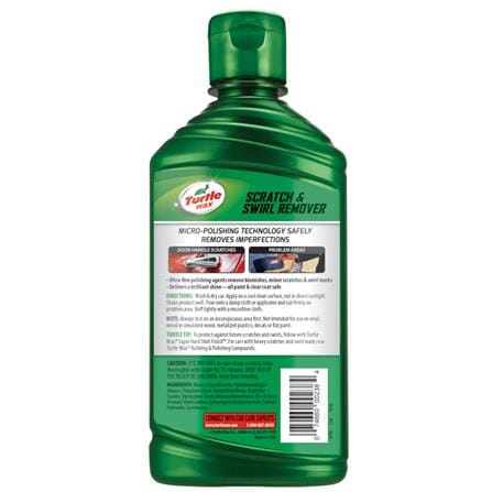 TURTLE WAX SCRATCH AND SWIRL REMOVER 325ML (TWT238 )