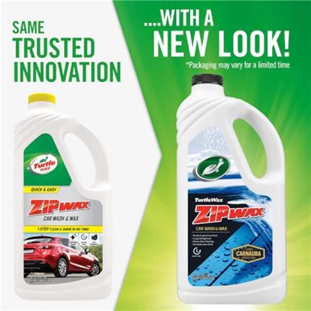 TURTLE WAX ZIP CAR WASH & WAX 1.89 L (AUTO PAINT CARE)