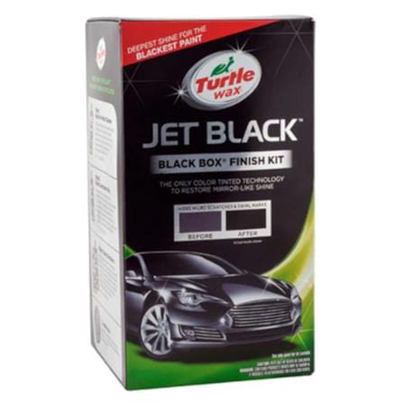 TURTLE WAX JET BLACK BOX KIT  4/CASE WAX TWT3KT