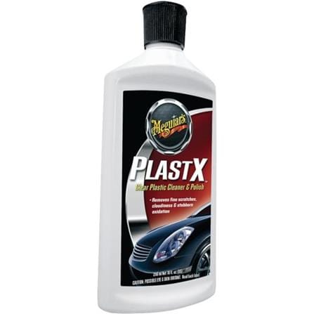 MEGUIAR'S PLAST X CLEAR PLASTIC CLEANER & POLISH G12310