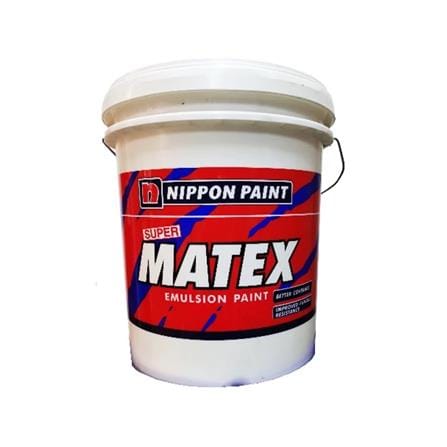 NIPPON SUPERMATEX EMULSION PAINT 18L WHITE