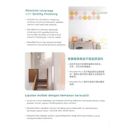 NIPPON SUPERMATEX EMULSION PAINT 18L WHITE
