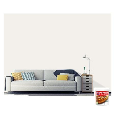 NIPPON SATIN GLO 16.56L MID SHEEN FINISH BASE T INTERIOR PAINT