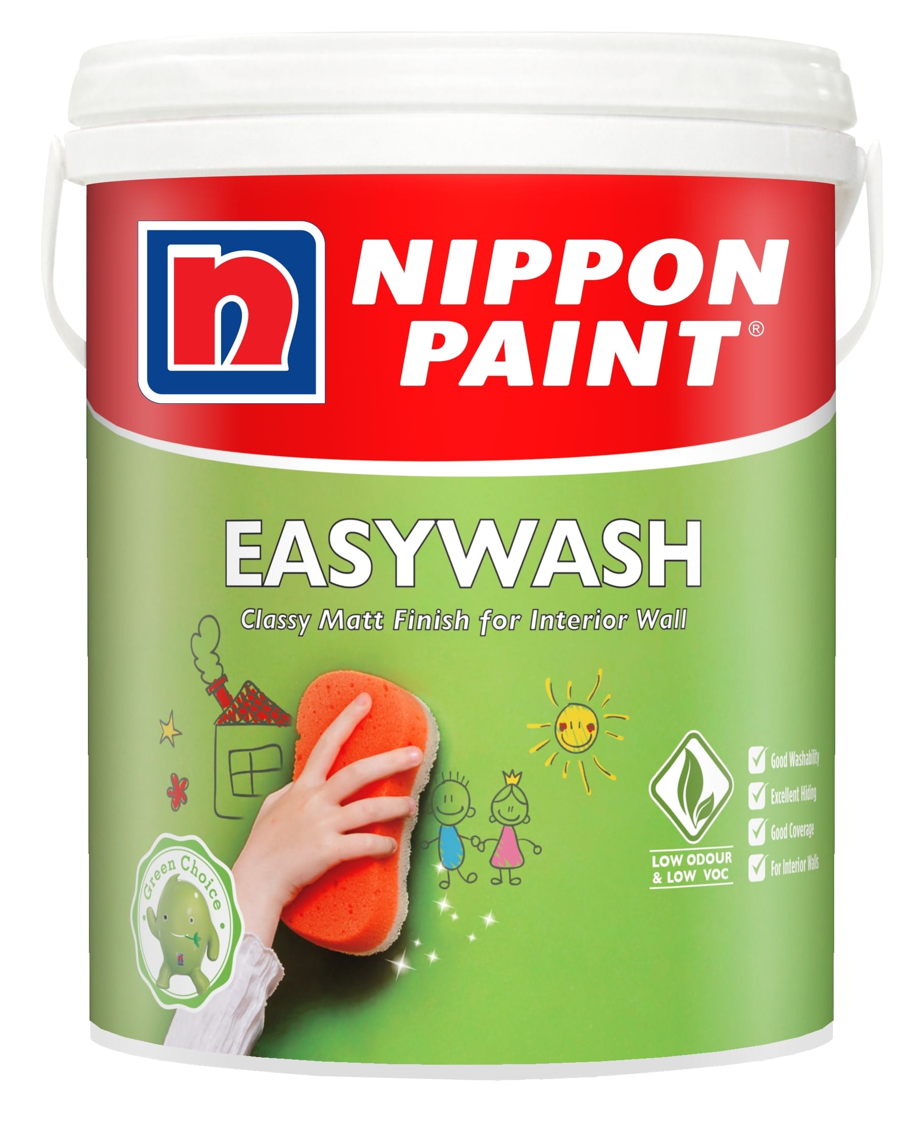 NIPPON VINILEX EASYWASH 4.50L M BASE D INTERIOR PAINT