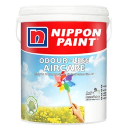 NIPPON PAINT ODOUR-LESS AIRCARE INTERIOR PAINT 4.70 LITRE BASE T