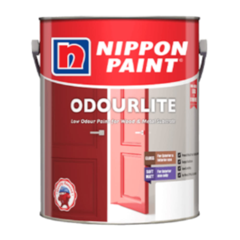 ODOURLITE GLOSS ENAMEL PAINT 4.50L DEEP BASE