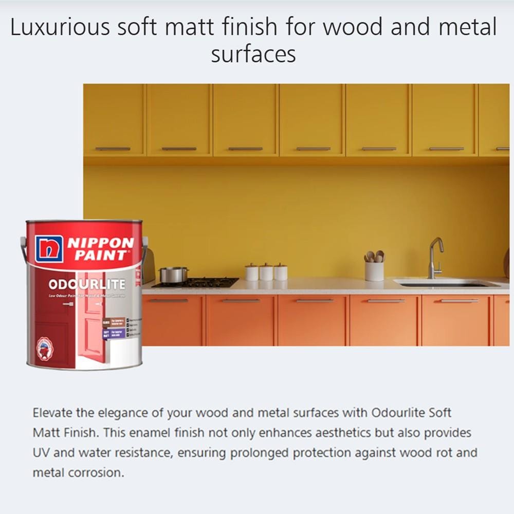 NIPPON ODOURLITE SOFT MATT FINISH 4.7L BASE P