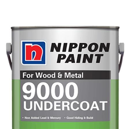 NIPPON WOOD AND METAL UNDERCOAT PAINT 9000 1L