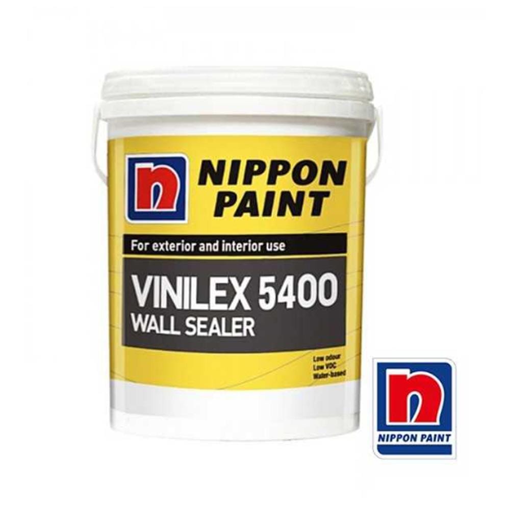 NIPPON INTERIOR AND EXTERIOR WALL SEALER PAINT VINLEX5400 5L