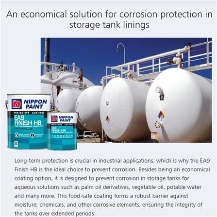 NIPPON EA9 FINISH HB 4.23L BASE P INDUSTRIAL COATING