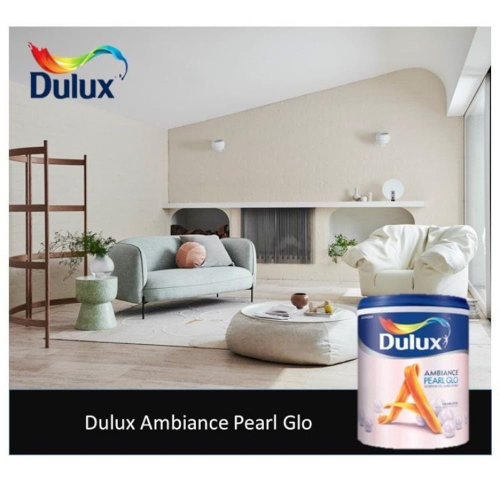 DULUX AMBIANCE PEARL GLO 5L MS BASE B INTERIOR PAINT