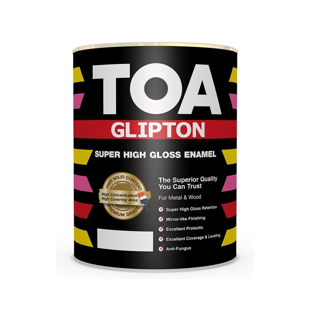 TOA GLIPTON 5 LITRE GLOSS BASE B ENAMEL PAINT