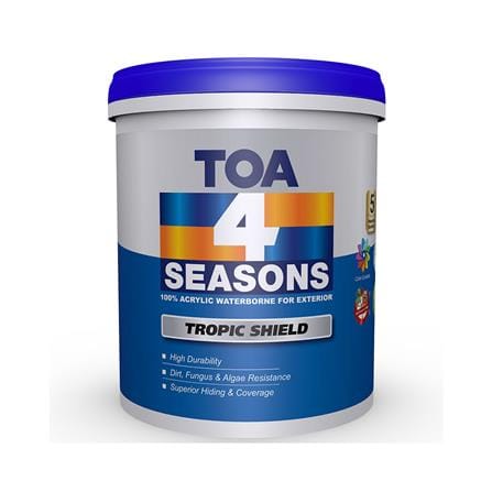 TOA 4 SEASONS TROPIC SHIELD 1 LITRE M BASE D EXTERIOR-PAINT