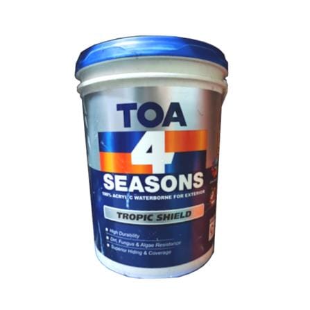 TOA 4 SEASONS TROPIC SHIELD 1 LITRE M BASE D EXTERIOR-PAINT