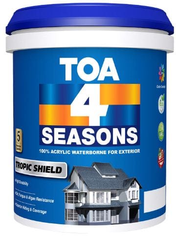 TOA 4 SEASONS TROPIC SHIELD 15 LITRE M BASE A EXTERIOR-PAINT