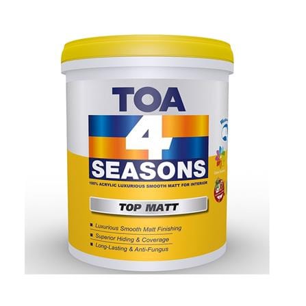 4 SEASONS TOP MATT 5L M WHITE INTERIOR-PAINT
