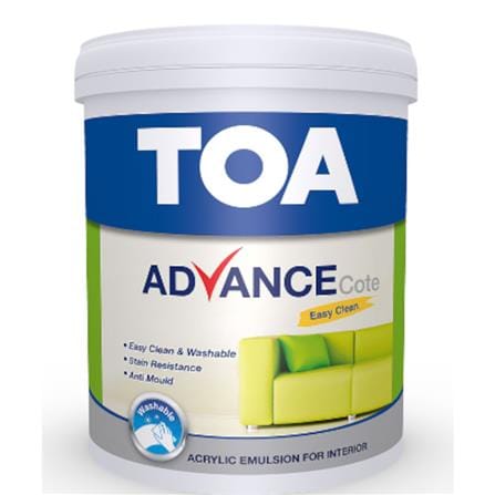 TOA ADVANCE COTE EASY CLEAN 1 LITRE SG BASE D INTERIOR-PAINT