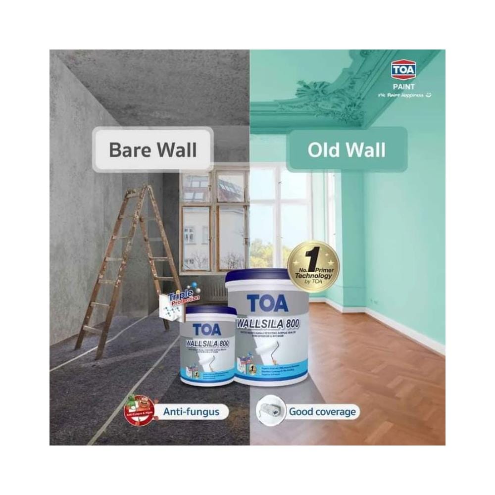 TOA WALLSILA 800 5 LITRE OFF WHITE NP-PRIMER