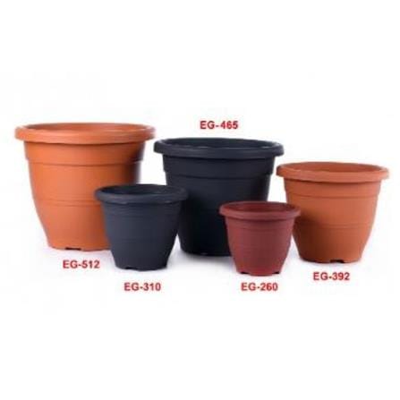 BABA BIODEGRADABLE ELEGANT SERIES FLOWER POT EG-392 COTTA