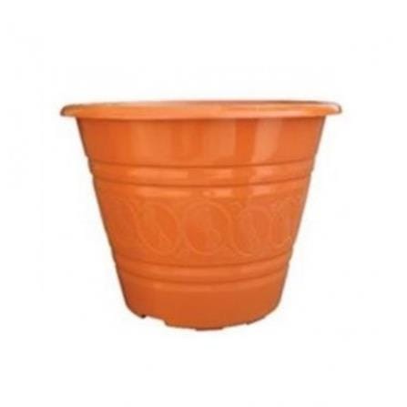 BABA BIO FLOWER STAMPING POT 3470 COTTA