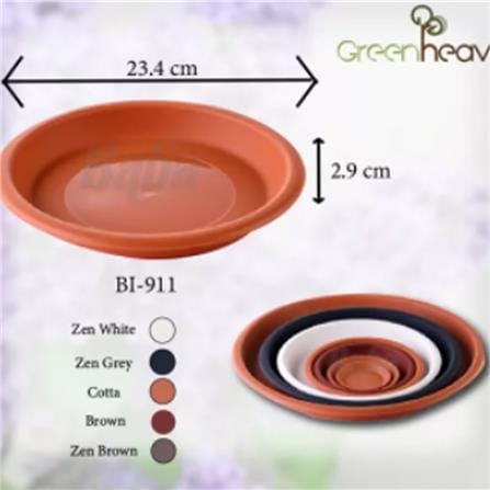 BABA POT SAUCER 911 23.4X23.4X2.9CM CTA