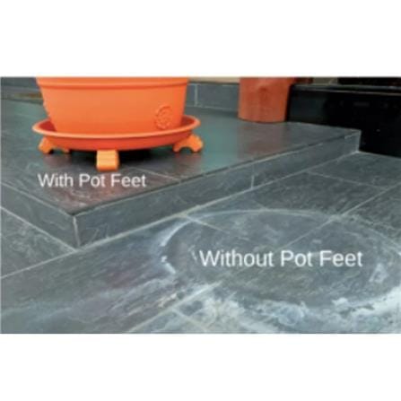 BABA POT FEET 951 10X5.4X5.6CM COTTA
