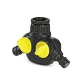 2-WAY TAP ADAPTOR KARCHER 199.0  YELLOW/BLACK