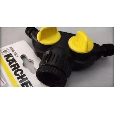 2-WAY TAP ADAPTOR KARCHER 199.0  YELLOW/BLACK