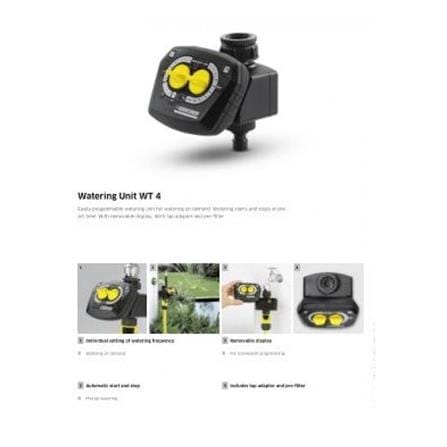 WATER TIMER WT4.000 KARCHER 174.0 BLACK
