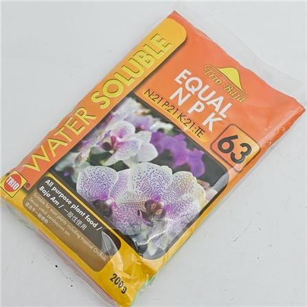 T/BAJA WATER SOLUBLE EQ NPK63 TF016 200G