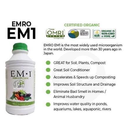 EM-1 MICROBIAL INOCULANT TF060 1 LITER
