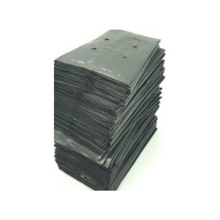 POLY BAG 1212 TRIO TT006 2.5X17X17CM BLK