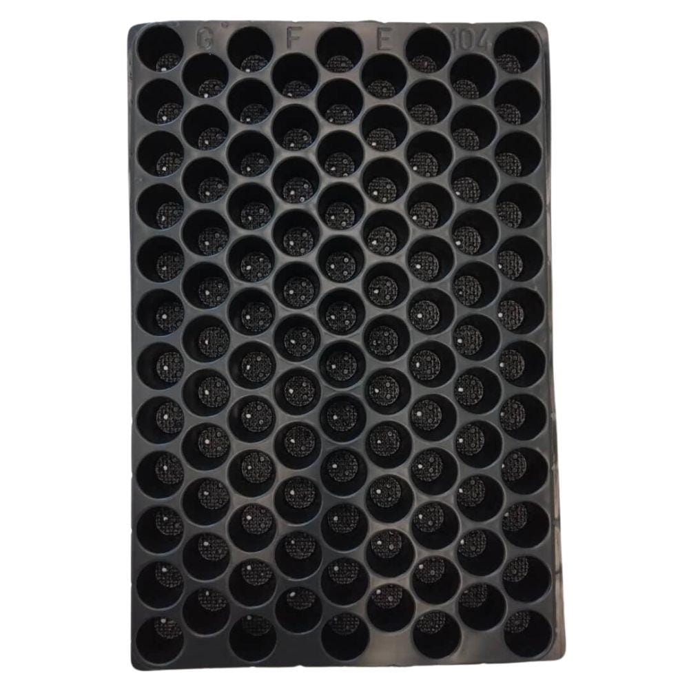 SEEDLING TRAY TRIO TT008 55X37X3.5CM BLACK