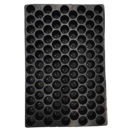SEEDLING TRAY TRIO TT008 55X37X3.5CM BLACK