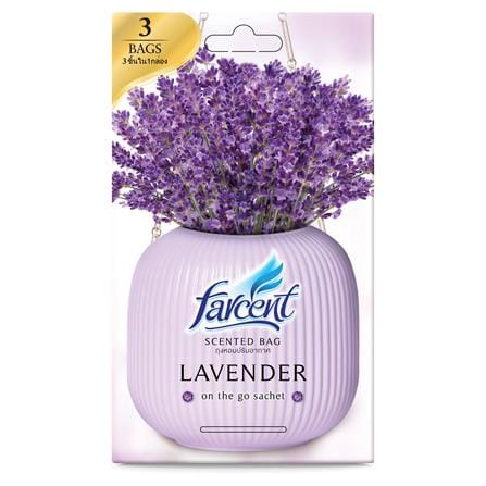FARCENT SCENTED BAG 3X10G LAVENDER