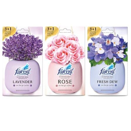 FARCENT SCENTED BAG 3X10G LAVENDER