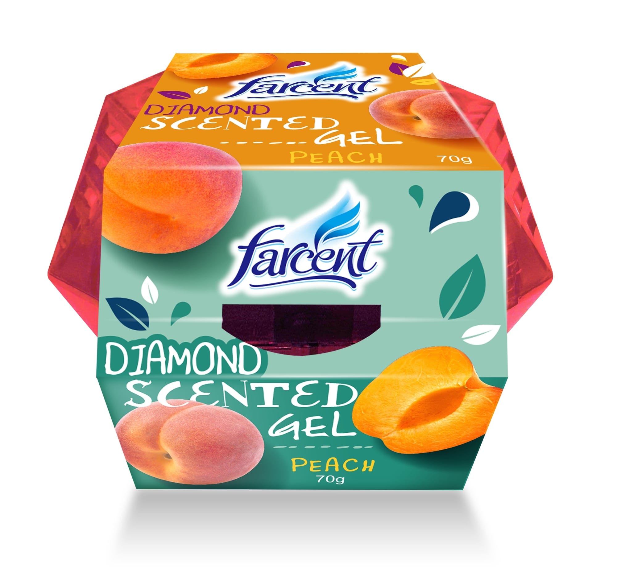 FARCENT DIAMOND GEL 70G PEACH