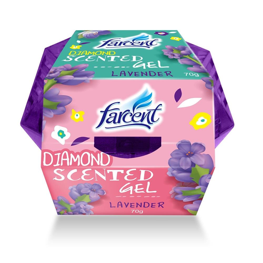 FARCENT DIAMOND GEL 70G LAVENDER